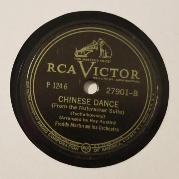 3/$25 Freddy Martin 78 RPM Arab Dance / Chinese Dance RCA Victor 27901 - Picture 3 of 5
